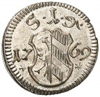 Pfennig 1769.
Kellner 399, Slg. Erl. 792 prfr