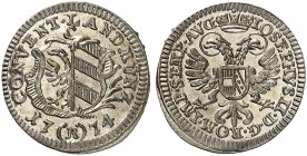 Landmünze / 3 Kreuzer 1774, mit Titel Joseph II.
Kellner 376, Slg. Erl. 786 St