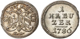 Kreuzer 1786.
Kellner 384, Slg. Erl. 791 f. St