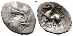 Central Gaul. Lemovices circa 200-0 BC. Quinarius AR