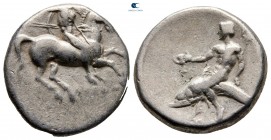 Calabria. Tarentum circa 280-272 BC. Stater AR