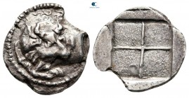 Macedon. Akanthos circa 430-390 BC. Tetrobol AR