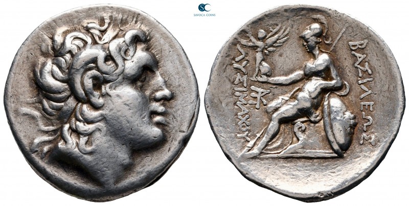 Kings of Thrace. Kyzikos (?). Macedonian. Lysimachos 305-281 BC. 
Tetradrachm A...