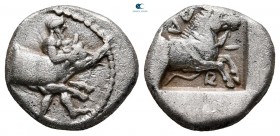 Thessaly. Larissa 460-450 BC. Hemidrachm-Triobol AR