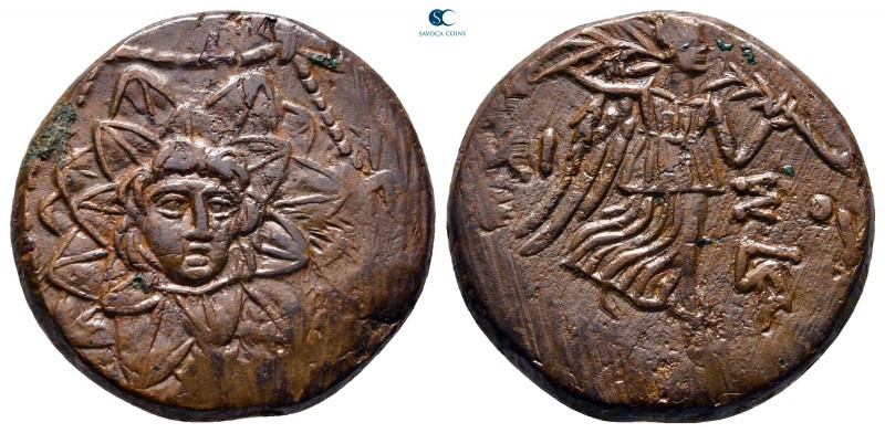 Pontos. Amisos. Time of Mithradates VI Eupator 85-65 BC. 
Bronze Æ

21 mm, 7,...