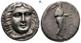 Satraps of Caria. Halikarnassos. Maussollos 377-352 BC. Tetradrachm AR