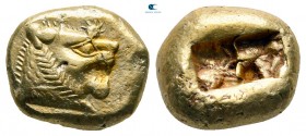Kings of Lydia. Sardeis. Time of Alyattes to Kroisos 620-539 BC. Trite - Third Stater EL
