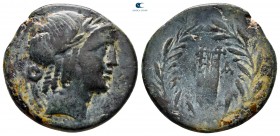 Lycia. Masikytes. Lycian League circa 23-18 BC. Bronze Æ