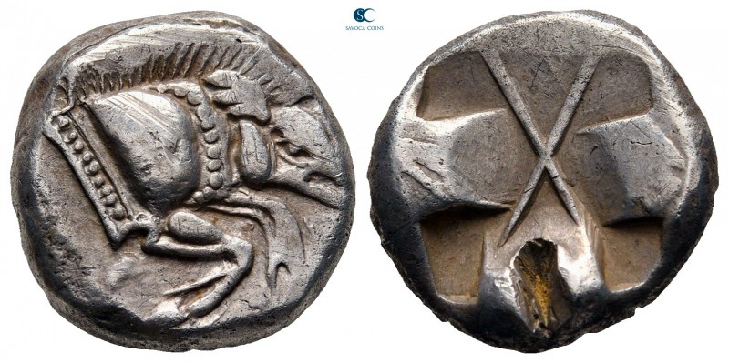 Dynasts of Lycia. Uncertain mint. Uncertain Dynast circa 520-470 BC. 
Stater AR...