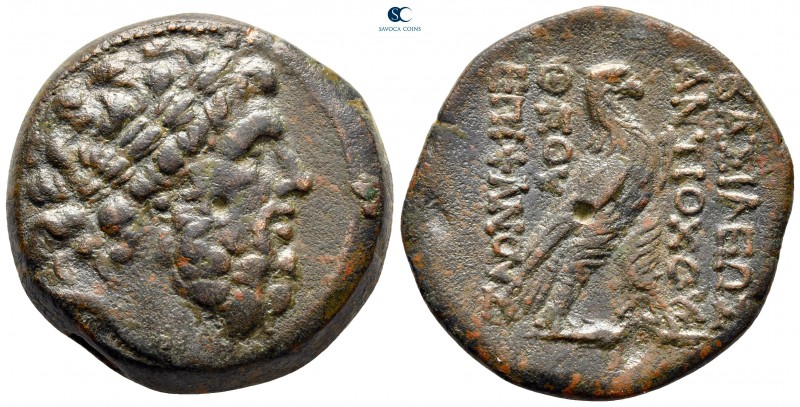 Seleukid Kingdom. Antioch on the Orontes. Antiochos IV Epiphanes 175-164 BC. "Eg...