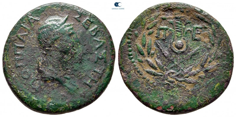 Thrace. Perinthos. Poppaea AD 62-65. 
Bronze Æ

27 mm, 9,39 g

[Π]ΟΠΠΑΙΑ ΣΕ...