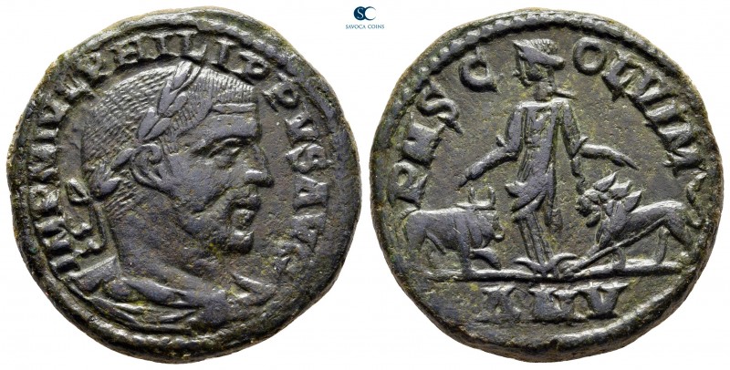 Moesia Superior. Viminacium. Philip I Arab AD 244-249. 
Bronze Æ

30 mm, 21,6...