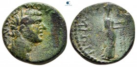 Islands off Ionia. Samos. Domitian AD 81-96. Bronze Æ