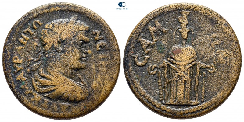 Islands off Ionia. Samos. Caracalla AD 198-217. 
Bronze Æ. Medallic type

29 ...
