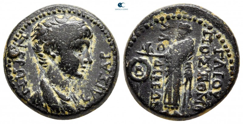 Phrygia. Laodikeia ad Lycum. Nero AD 54-68. Gaius Postumus, magistrate
Bronze Æ...