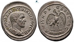 Seleucis and Pieria. Antioch. Philip I Arab AD 244-249. Struck AD 246. Tetradrachm AR