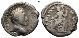 Marcus Aurelius AD 161-180. Contemporary imitation of Rome. Denarius AR