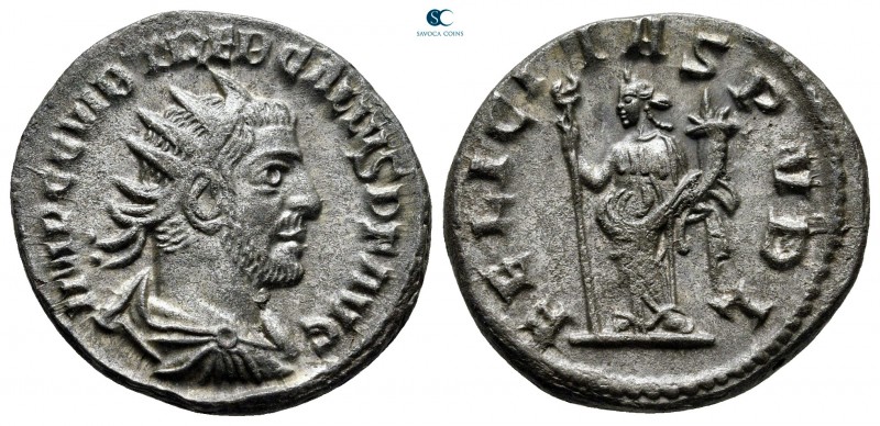 Trebonianus Gallus AD 251-253. Antioch
Antoninianus Æ silvered

21 mm, 3,77 g...