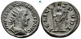 Trebonianus Gallus AD 251-253. Antioch. Antoninianus Æ silvered