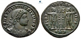 Constantine II, as Caesar AD 317-337. Siscia. Follis Æ