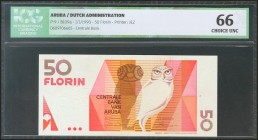ARUBA. 50 Florin. 1 January 1990. (Pick: 9). ICG66.