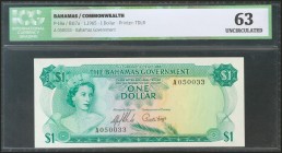 BAHAMAS. 1 Dollar. 1965. (Pick: 18a). ICG63.