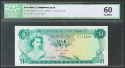 BAHAMAS. 1 Dollar. 1974. (Pick: 35a). ICG60.