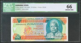 BARBADOS. 50 Dollars. 1989. (Pick: 40a). ICG66.