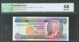 BARBADOS. 100 Dollars. 1994. (Pick: 45). ICG68.