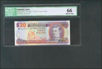 BARBADOS. 20 Dollars. 2006. (Pick: 63B). ICG66.