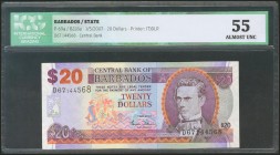 BARBADOS. 20 Dollars. 1 May 2007. (Pick: 69a). ICG55.