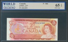 CANADA. 2 Dollars. 1974. (Pick: 86b). WBG65TOP.