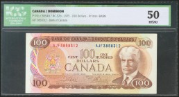 CANADA. 100 Dollars. 1975. (Pick: 91b). ICG50.