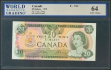 CANADA. 20 Dollars. 1979. (Pick: 93b). WBG64.