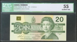 CANADA. 20 Dollars. 1991. (Pick: 97a). ICG55.