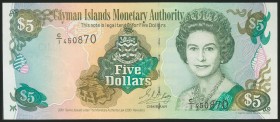 CAYMAN ISLANDS. 5 Dollars. 2001. (Pick: 27). Uncirculated.