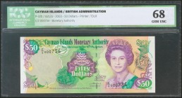 CAYMAN ISLANDS. 50 Dollars. 2003. (Pick: 32b). ICG68.