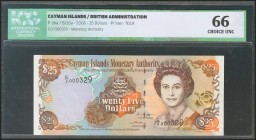 CAYMAN ISLANDS. 25 Dollars. 2006. (Pick: 36a). ICG66.