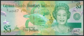 CAYMAN ISLANDS. 5 Dollars. 2010. (Pick: 39a). Uncirculated.