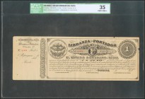 COLOMBIA. ESTADO SOBERANO DEL CAUCA. 1 Peso. 1879. (Pick: s130Aa). ICG35.