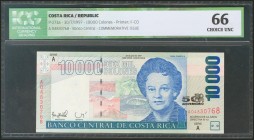 COSTA RICA. 10000 Colones. 30 July 1997. Commemorative issue. (Pick: 273a). ICG66.