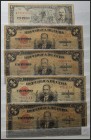 CUBA. Set of 64 banknotes of 1, 5, 10, 20, 50 and 100 Pesos. 1930-60. Good/Very Fine.