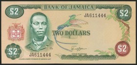 JAMAICA. 2 Dollars. 1960. (Pick: 55a). Uncirculated.