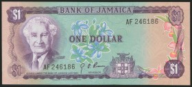 JAMAICA. 1 Dollar. 1976. (Pick: 59). Uncirculated.