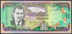 JAMAICA. 100 Dollars. 1 March 1994. (Pick: 76a). Uncirculated.