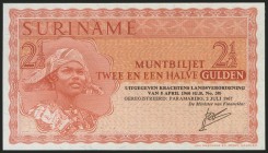 SURINAME. 2 1/2 Gulden. 2 July 1967. (Pick: 117b). Uncirculated.