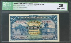 TRINIDAD AND TOBAGO. 1 Dollar. 1 May 1942. (Pick: 5c). ICG35.