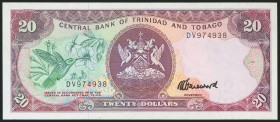 TRINIDAD AND TOBAGO. 20 Dollars. 1985. (Pick: 39c). Uncirculated.