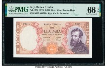 Italy Banco d'Italia 10,000 Lire 27.11.1973 Pick 97f PMG Gem Uncirculated 66 EPQ. 

HID09801242017

© 2020 Heritage Auctions | All Rights Reserved