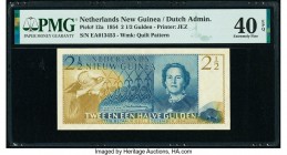 Netherlands New Guinea Nederlands Nieuw-Guinea 2 1/2 Gulden 8.12.1954 Pick 12a PMG Extremely Fine 40 EPQ. 

HID09801242017

© 2020 Heritage Auctions |...